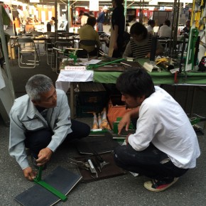 展示会にて